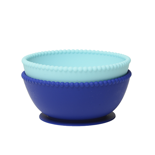 Silicone Suction Baby Bowl With Lid - Bpa Free - 100% Food Grade