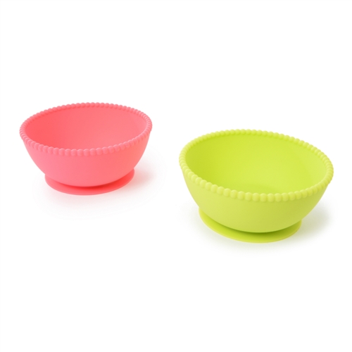 Chewbeads - Silicone Suction Bowls - Set of 2 - Stay Put Toddler